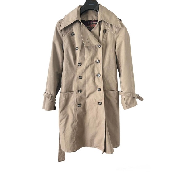 *VINTAGE* F.S. II Belted Trench Coat - Small PLEASE READ - Picture 1 of 12